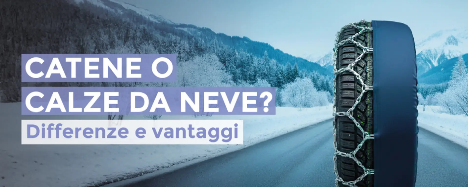 Borsoi Catene da neve e calze da neve: differenze e vantaggi