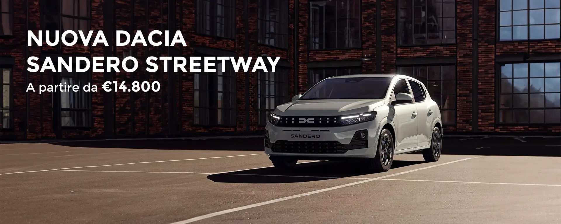 Dacia Sandero Streetway GPL in città – auto compatta economica