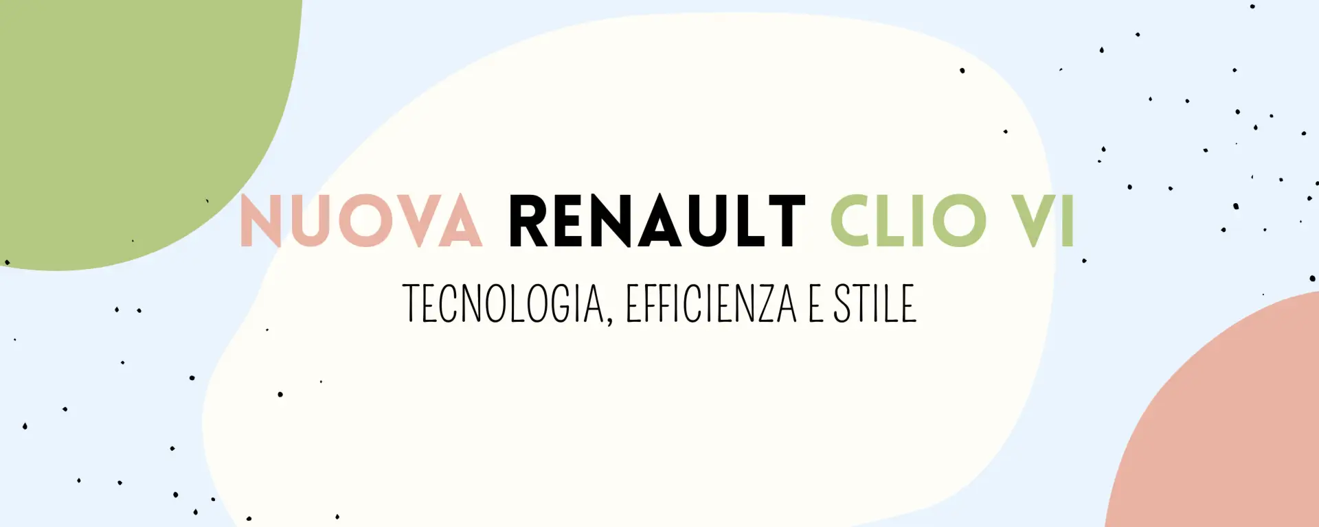 Nuova Renault Clio VI vista frontale design moderno concessionarie Borsoi Venezia Treviso Rovigo